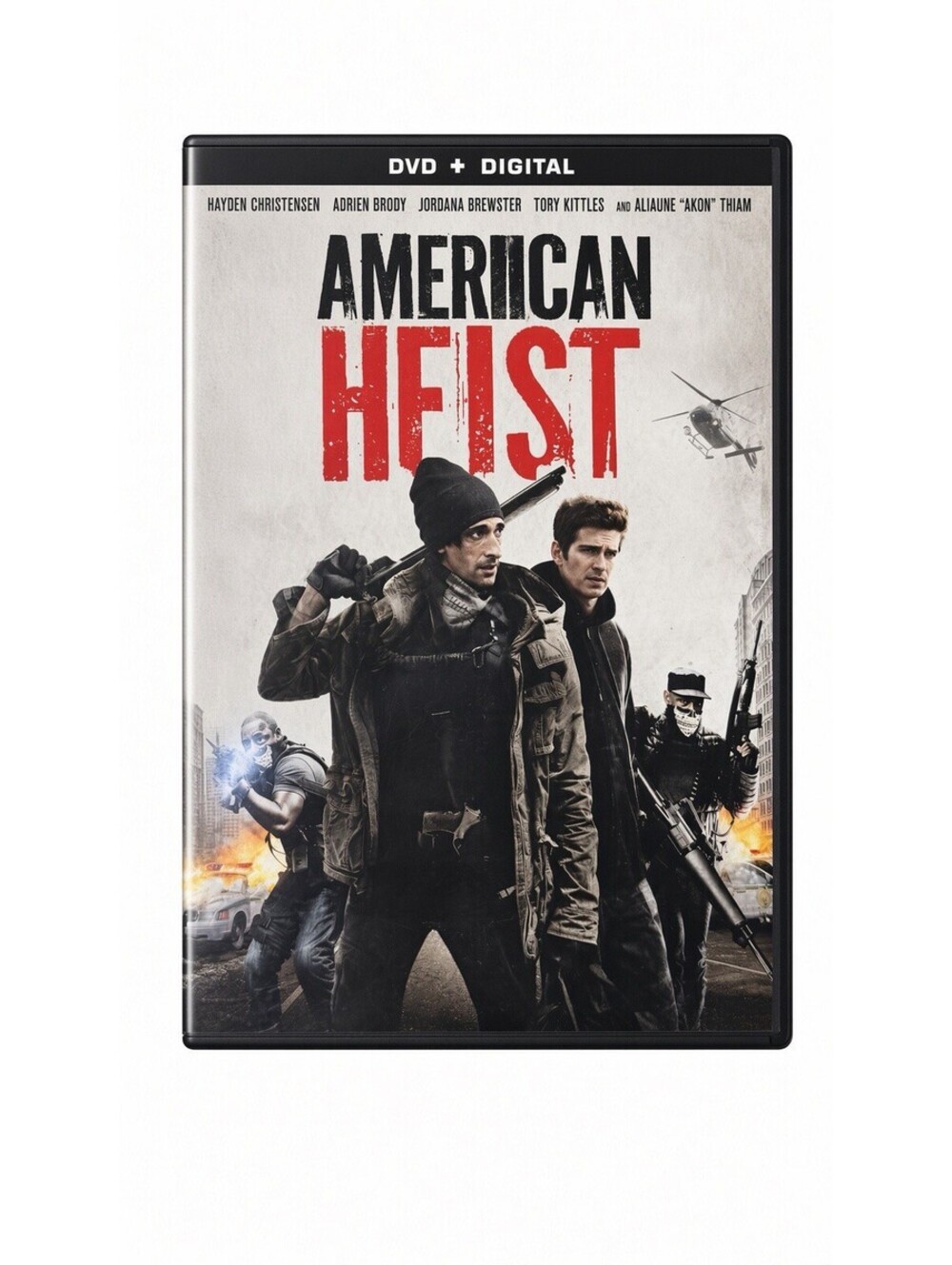 American Heist DVD Hayden Christensen Adrien Brody 2014 Action Crime Movi